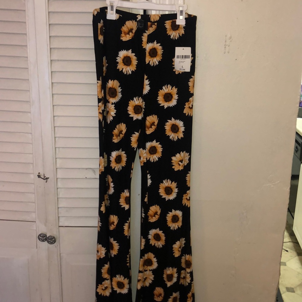 sunflower high waisted bellbottom pants